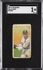1909-11 POLAR BEAR FIELDING #T206 AL BURCH SGC 1 picture