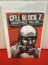 Cell Block Z Ghostface Killah 2009 Chris Walker Signed Wu Tang Graphic Novel picture