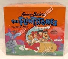 1993 Cardz The Flintstones Trading Cards Factory Sealed Box 36 Packs picture
