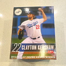 Los Angeles Dodgers Clayton Kershaw #22 Bobblehead MLB Baseball 2014 Unopened picture