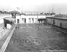 Huntington Beach Plunge, Orange County, Califonria - 1922 - Vintage Photo Print picture