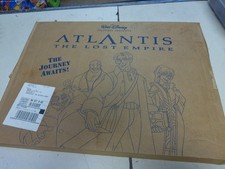 Disney Atlantis The Lost Empire  Cardboard Standee Promo Display In Box New picture