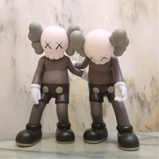 KAWS Along The Way Figure Brown Companion Vinyl Figure 🔥 Brand New picture