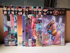 Crimson Comic Lot Cliffhanger WildStorm DC – Sourcebook + Once An Angel + Issues picture