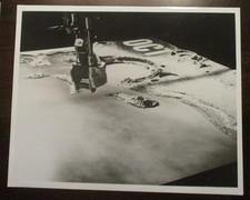 PRESS PROMO PHOTO PBS TV COSMOS SHOW CARL SAGAN MAGICAM PROCESS B&W 8X10 Y315 picture