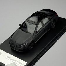1/64 S65 AMG W222 Matte Black – Diecast Collectible Miniature Model picture