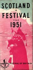 Scotland in Festival Year 1951  Festival of Britain  Vintage Brochure picture