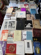 Huge Armenian Church Books Magazines Calendars Ephemera Lot Rare VTG picture