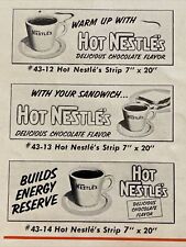 1955 NESTLE’S Trade Catalog Brochure Restaurant Advertising Vintage Chocolate  picture