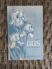 Vintage 1966 Growing Iris In Home Garden US Department Of Agriculture Booklet picture