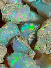 Dry Opal Rough Lot 20 Pieces Natural Ethiopian Welo Opal Raw AAA cut grade rough picture