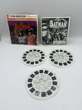 Vintage 1966 Batman View-Master 3 Reel Set & Book Packet B492 DC Comics Catwoman picture