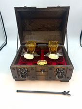 Vtg 1960s Tilso Japan Playboy Club Bar Set Complete w/ RARE Bunny Stir Stick picture