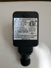 AC/DC POWER ADAPTER 0.6 A Holiday Airblown Inflatable Blow Up's 120V /12VDC   picture