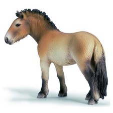 NEW Schleich 13620 Horse Przewalski's Horse mongolian farm life RETIRED figurine picture