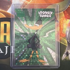 Upper Deck 2024 Fleer Retro Looney Tunes S-48 Daffy Duck 18/25 emerald picture