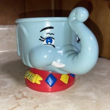 Vintage Ringling Brothers Bros Barnum Bailey Circus Romeo Blue Elephant  Mug Cup picture
