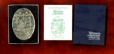 Wendell August Forge 2001 HOLIDAY HANDIWORK 4th ed Santa's Workshop Pewter w/Box picture