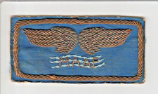 Italian Made Bullion Silk WW 2 Mediterranean Allied Air Force Patch Inv# H675 picture