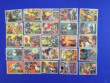 1966 Topps Batman Black Bat Lot Of 25 Cards - Good To Very Good picture