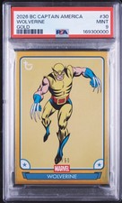 2026 Topps Marvel Brooklyn Wolverine /50 Gold #30 picture