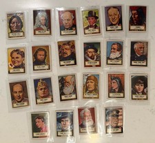 1952 Topps Look ’N See Lot of 22 Vintage Cards Historical Figures picture