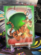 Tigger BASE SET GREEN REFRACTOR /99 2026 Topps Chrome Disney picture