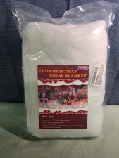Apragaz LED Christmas Snow Blanket 63x15.7