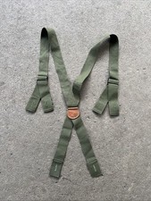 WW2 Era US Army Field Pants Suspenders (KK86 picture