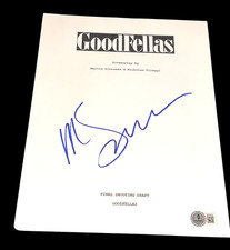 MARTIN SCORSESE SIGNED AUTOGRAPH MOVIE SCRIPT GOODFELLAS BECKETT BAS COA AUTO picture