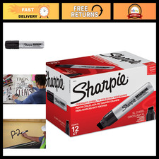 Sharpie® Magnum® Permanent Marker, Black, Pack Of 12 picture