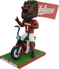 Hoosier The Bison Indiana Hoosiers Motorcycle Bobblehead NCAA College picture
