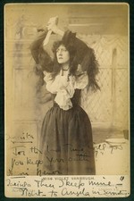 S11, 036-07, 1890s, Cabinet Card, Violet Vanbrugh (1867-1942), English Actress picture
