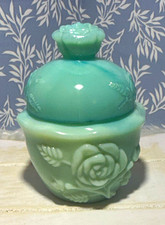 Vintage Avon Victoriana Moonwind Powder Sachet 1.5 oz Decorative Jar w/ Box NOS picture