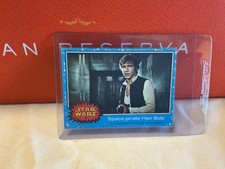 RARE 1977 Star Wars Scanlens #58 Harrison Ford as Han Solo Iconic card Excellent picture