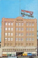 Monnig Dry Goods Wholesalers Building Fort Worth Texas Main Street Postcard picture