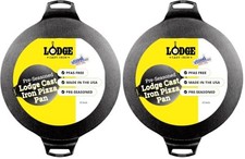 Lodge Pre-Seasoned Cast Iron Pizza Pan PFAS-Free 15