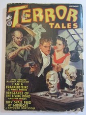 Terror Tales Pulp Magazine v. 12 #4, Sept.  1940 VG picture