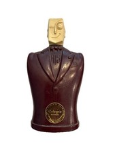 1940s His House Men Northwoods Cologne Bottle Mid Century Art Deco Nearly FULL picture