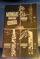 Marvel Midnight Universe  Ashcan Edition signed by Hickman Johnson Percy COA picture
