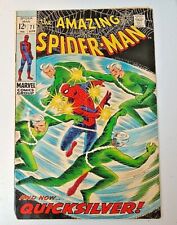 AMAZING SPIDER-MAN #71 Apr 1969 Marvel Lee Romita 1st Meet w/ Quicksilver KEY picture