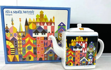 Disneyland Park It’s A Small World Ceramic Teapot  (New) picture
