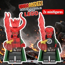 Custom Hellboy Minifigures Set Anung Un Rama BPRD Building Toy Fits LEG0 Figures picture