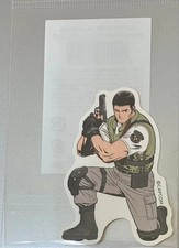 Resident Evil Chris Sticker Capcom Store Exclusive Japan BIOHAZARD picture