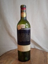 Vintage 1953 Chateau Palmer Margaux Empty Wine Bottle Alexis Lichine Import picture