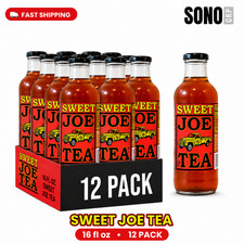 Joe Tea Sweet Tea 20 Fl Oz, 12 Pack Glass Bottles picture