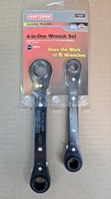 Sears Craftsman USA Nos 4-in-1 Metric Wrench Set 42501 Ratcheting Rev  picture