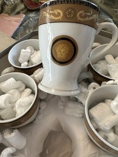 Versace Medusa Replica 51 Pc Set + 6 Tea Cups, 8 dinner plate, 8 soup plate picture