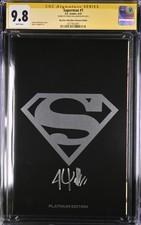 Superman #1 (2023) BTC Platinum Ed. CGC SS 9.8 signed by Joshua Williamson picture