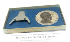 Rare Vintage President Nixon Inauguration 1969 Pure silver .999 Medallion Coin picture